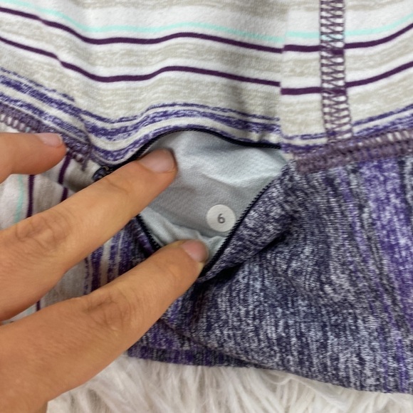 Lululemon Race Your Pace Long Sleeve Osaka Stripe Heathered - Picture 8 of 8